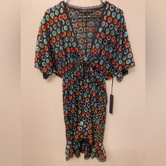 NWT House of Harlow 1960 x REVOLVE Cruz Dress in Noir Size Small - Picture 11 of 11